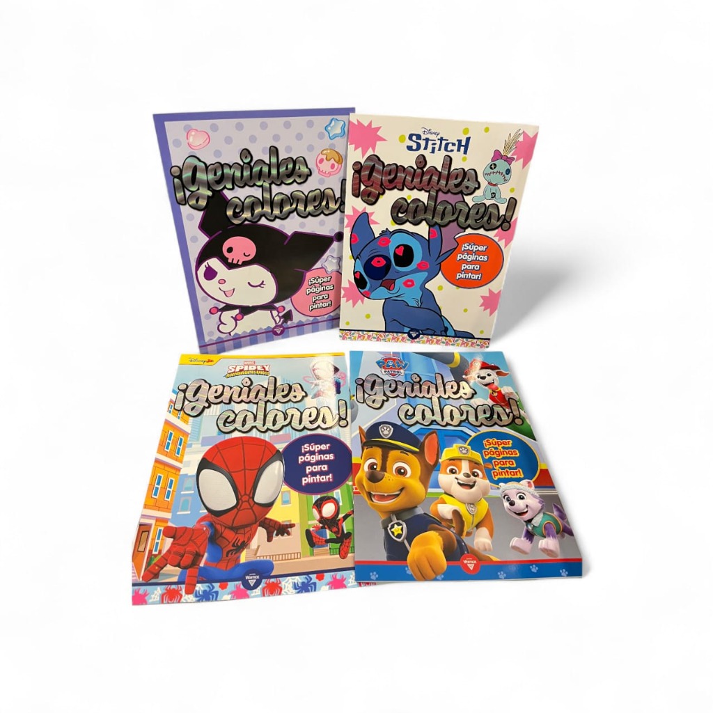 COL.GENIALES COLORES: N*4 SPIDEY